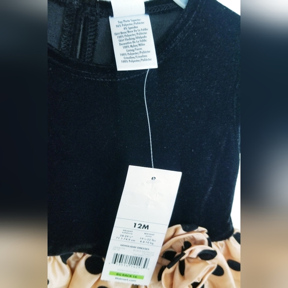 Special Occasion Dress Baby Girl 2-piece Set Size 12 Months NWT - Picture 12 of 15